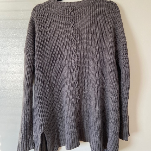 Knitted Cardigan - Grey - Large - Picture 4 of 7